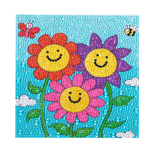 Colorful Flowers - Special Diamond painting