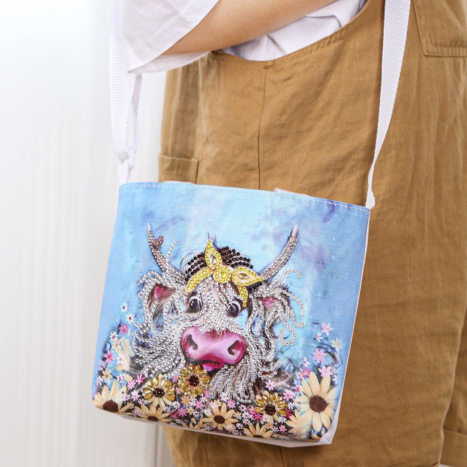 Pretty Cow DIY Diamond Painting Tote Bag – All Diamond Painting