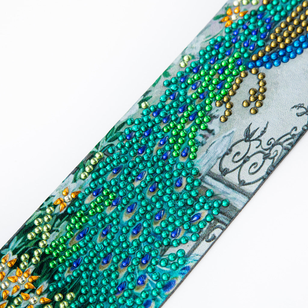 Peacock Diamond Painting Bookmark