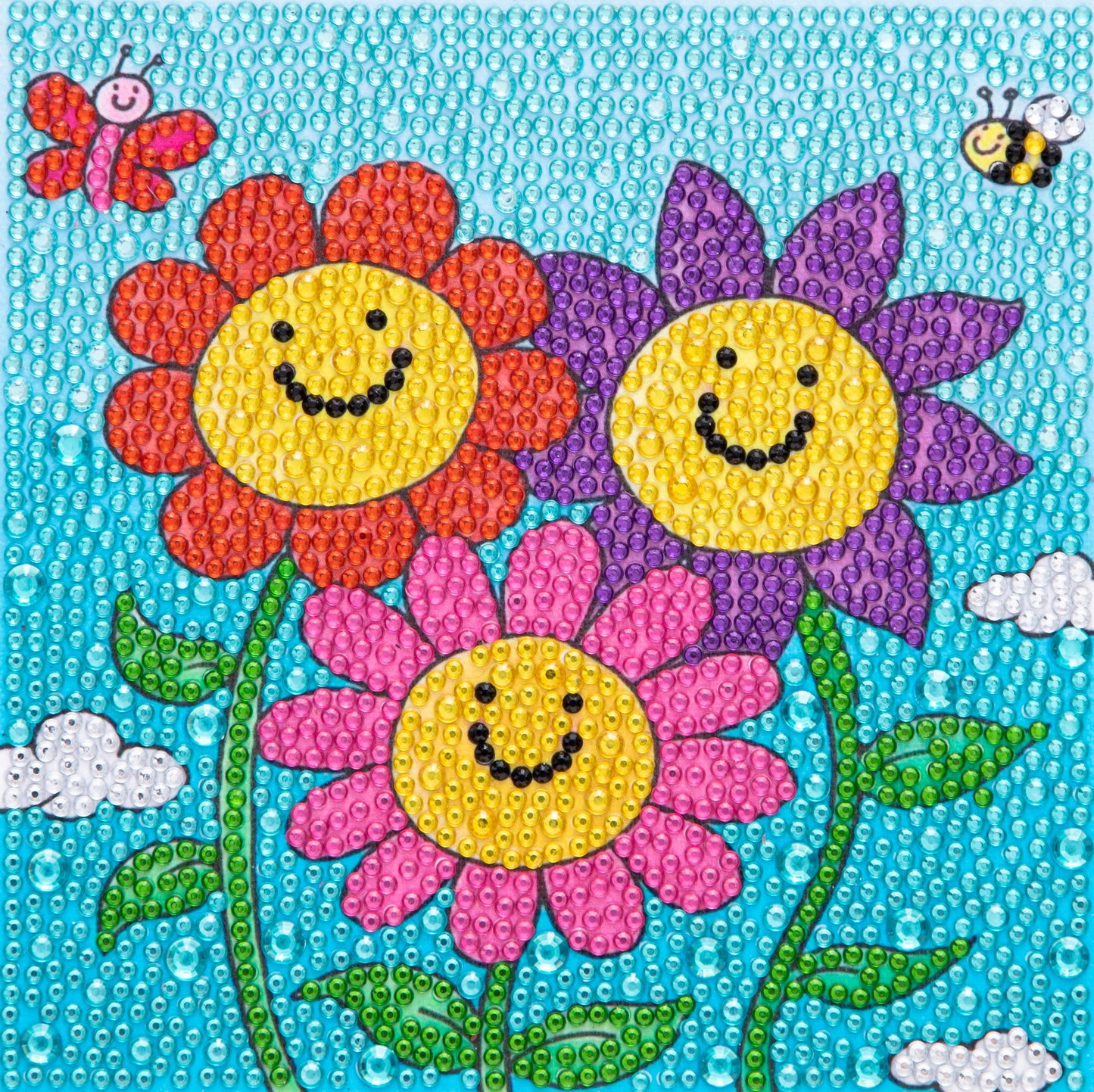 Colorful Flowers - Special Diamond painting