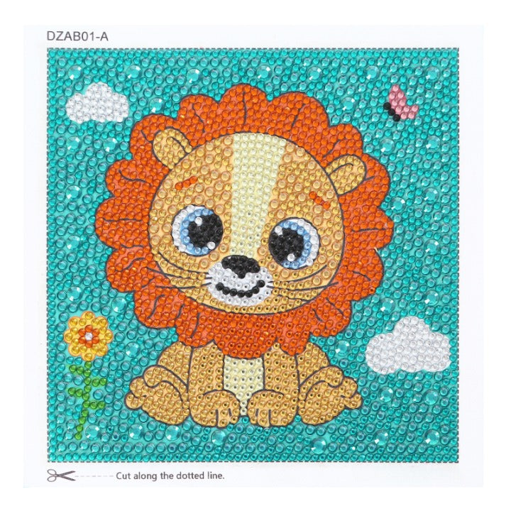 Baby Lion - Special Diamond painting