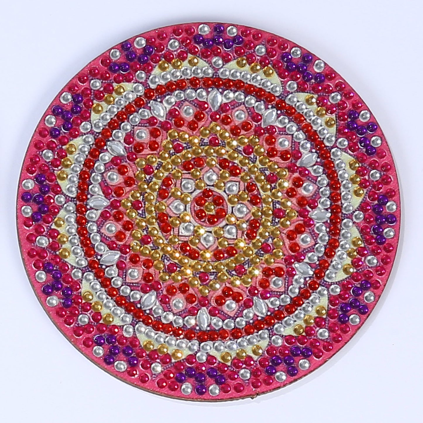 DIY Diamond Painting Coasters - Mandala Art