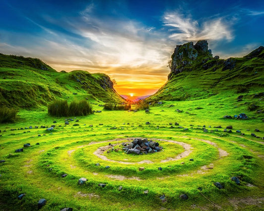 Amazing Hill Station Paint by Diamonds