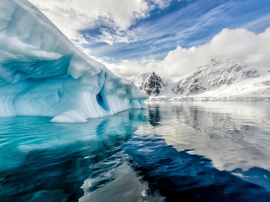 Antarctic Iceberg Paint with Diamonds