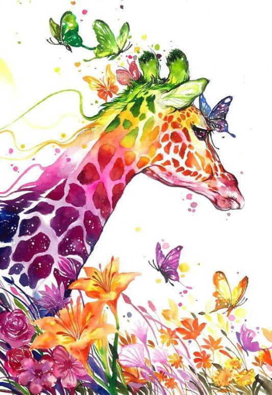 Giraffe Diamond Painting Kit