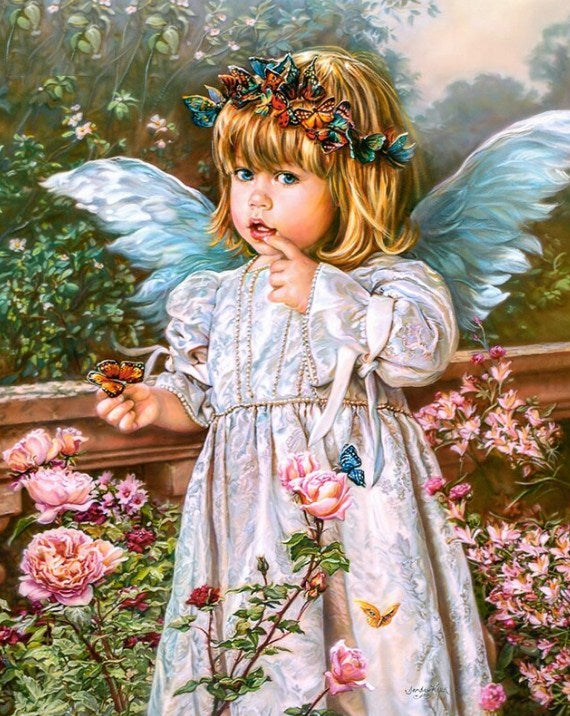 Beautiful Angel Girl Diamond Painting Kit