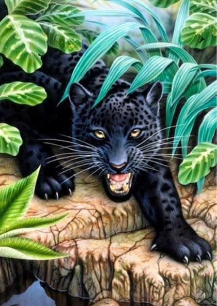 Leopard Diamond Painting