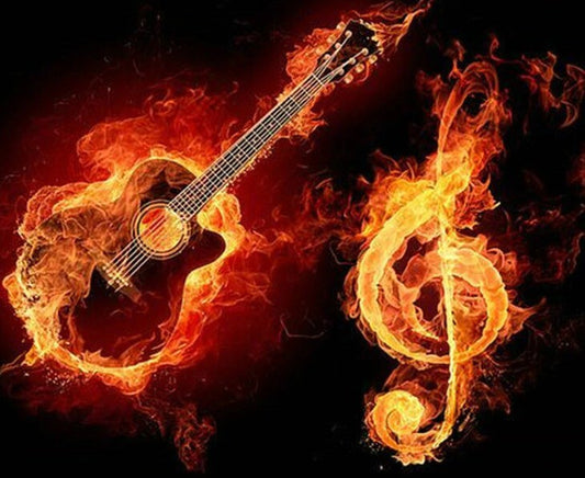 Music Diamond Painting Kit