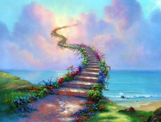 Bridge Between Heaven & Earth Diamond Painting Kit