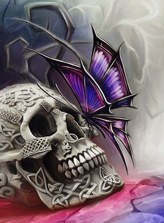 Horror Skull Diamond Painting Kits Full Drill – OLOEE