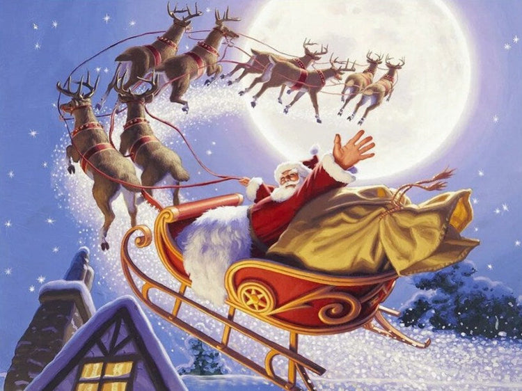 Bye-Bye Santa Claus – All Diamond Painting
