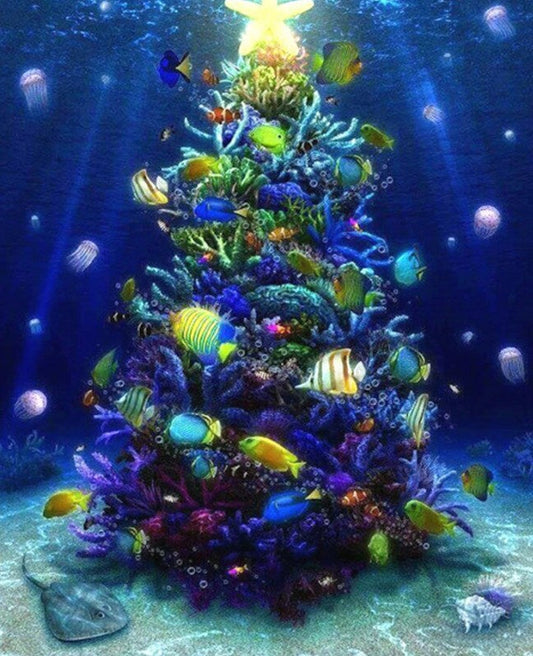 Christmas Tree DIY Painting Kit