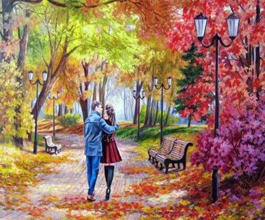 Romantic Couple Diamond Painting