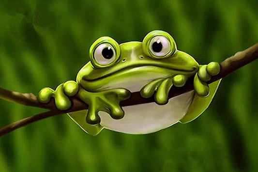 Cute Froggy Diamond Painting Kit