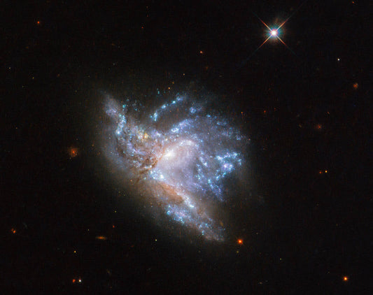 Dazzling Colliding Galaxies Diamond Painting