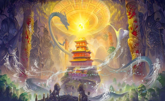 Dragon Treasure Paint by Diamonds