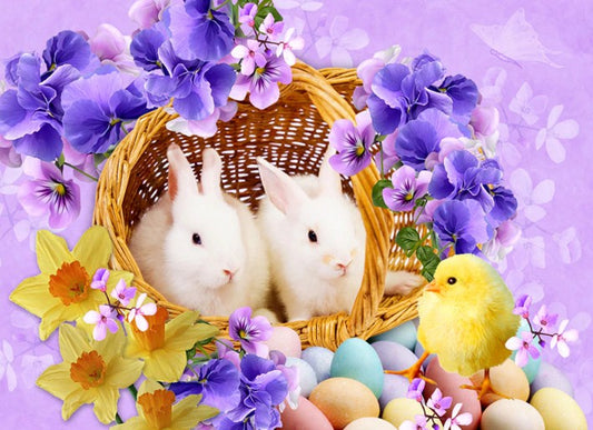 Easter Paint with Diamonds Kit