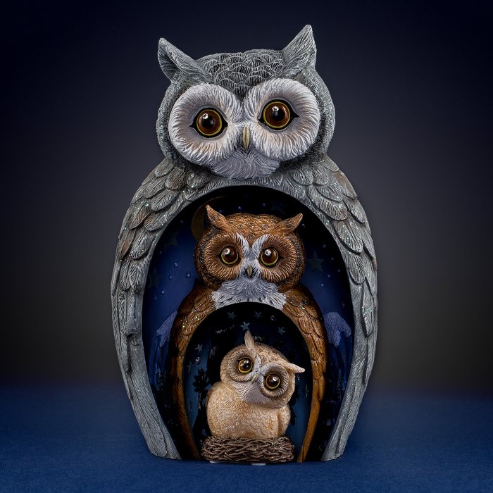 Eyes of Wisdom Owls Diamond Painting