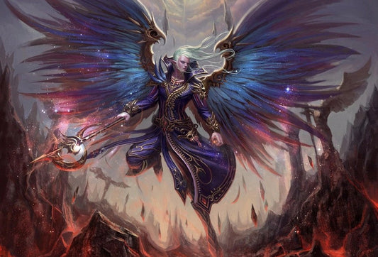 Fantasy Angelic Warrior Paint by Diamonds