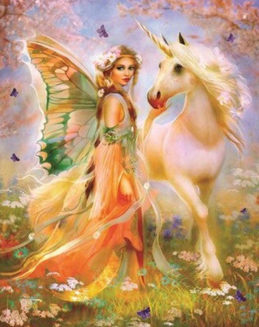 Fantasy Fairy & Unicorn Paint by Diamonds