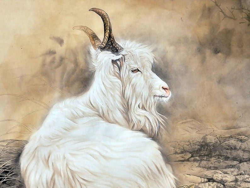 Feral Goat Paint by Diamonds