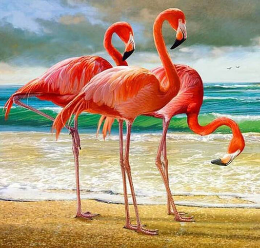 Flamingos 5D Full Drill