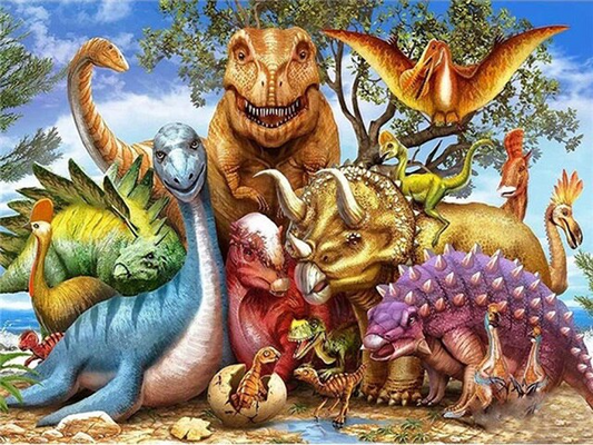 Incredible Dinosaurs & Dragons Diamond Painting – Paint by Diamonds