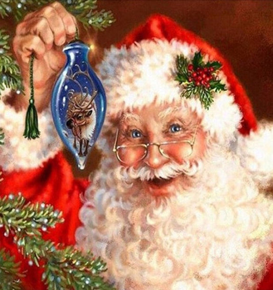 Happy Santa Claus Diamond Painting Kit