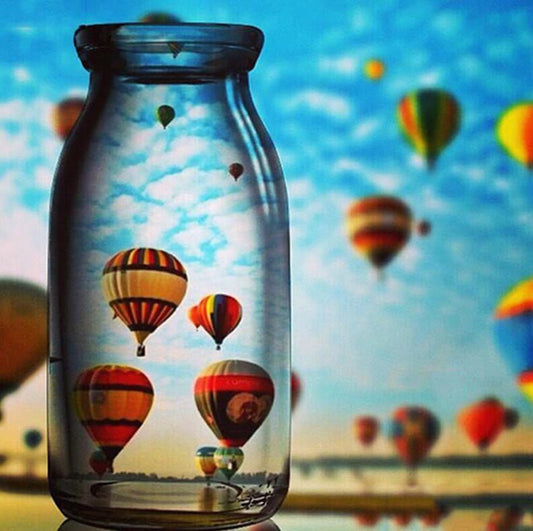 Hot Air Balloons Diamond Painting