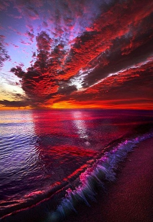 Lake Michigan Sunset - Paint by Diamonds – All Diamond Painting
