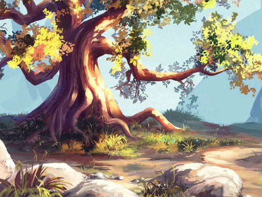 Lonely Tree Diamond Painting Kit