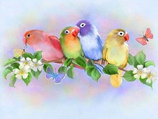 Parrots DIY Diamond Painting