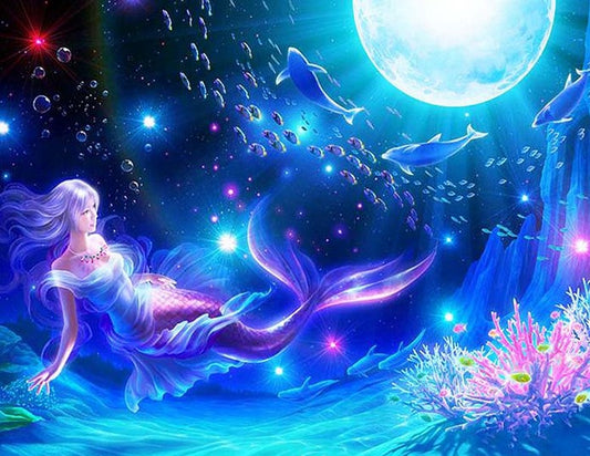 Mermaid Underwater Diamond Painting Kit