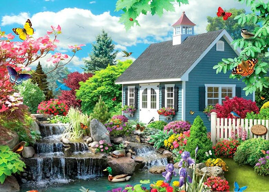 Waterfall & House Painting Kit