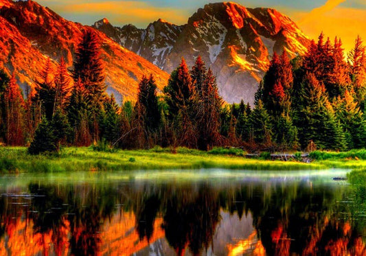Mountains DIY Diamond Painting Kit