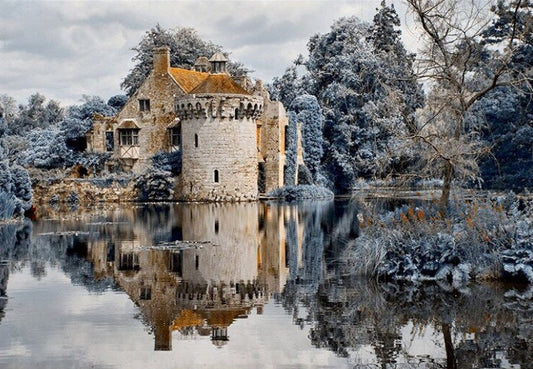 Scotney Castle Paint by Diamonds