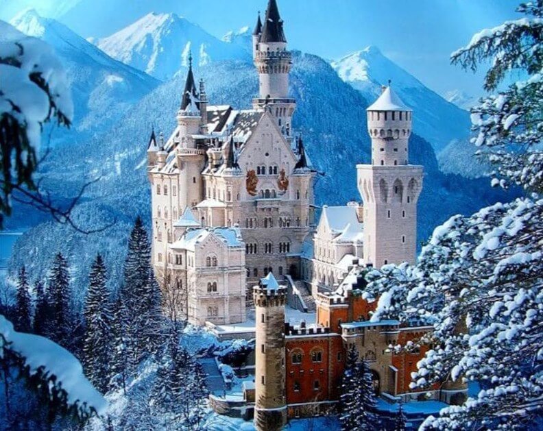 Castle in Germany PAinting Kit