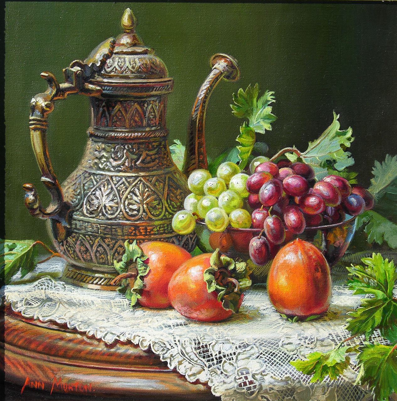 Persimmons & Grapes Paint by Diamonds