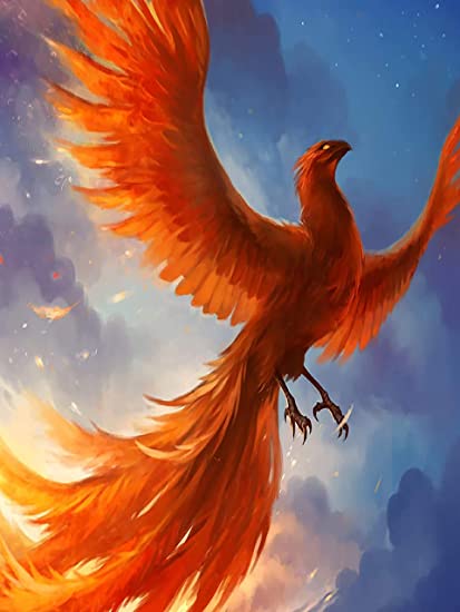 Phoenix In The Sky- DIY Diamond Painting