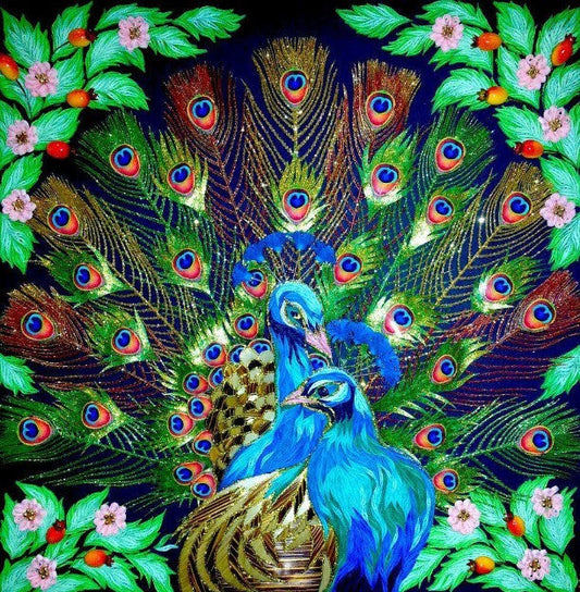 Peacock Diamond Painting -  – Five Diamond
