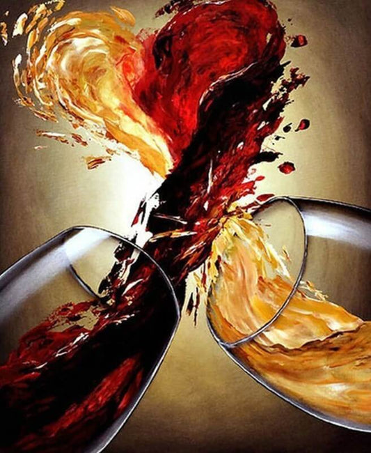 Wine DIY Painting Kit
