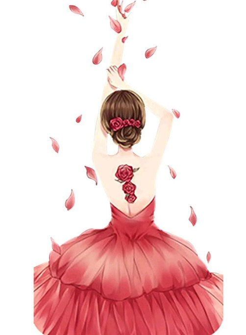 Rose Girl Diamond Painting Kit