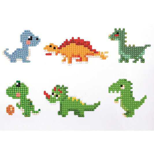Dinosaurs DIY Diamond Painting Stickers