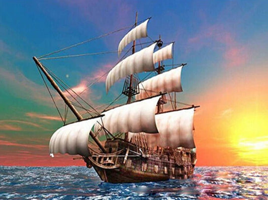 Ship DIY Diamond Painting