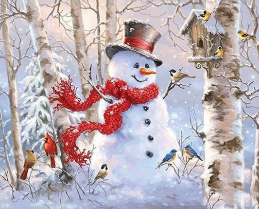Snow Man DIY Diamond Painting