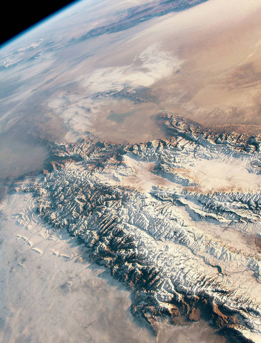 Snow and Sand in Central Asia Diamond Painting Kit