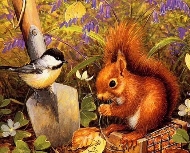 Squirrel Painting Kit