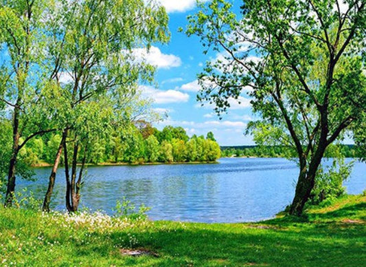 Summer Lake Diamond Painting Kit