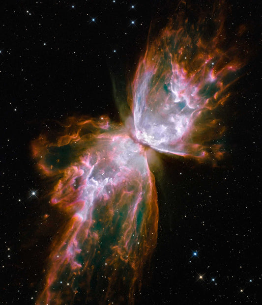The Butterfly Nebula Paint with Diamonds