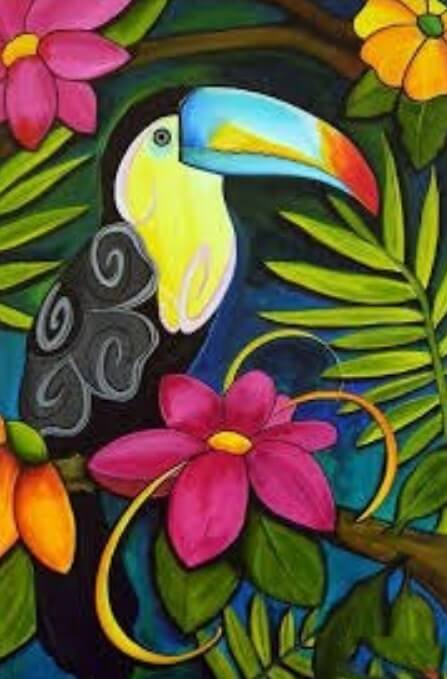 Toucan Diamond Painting Kit